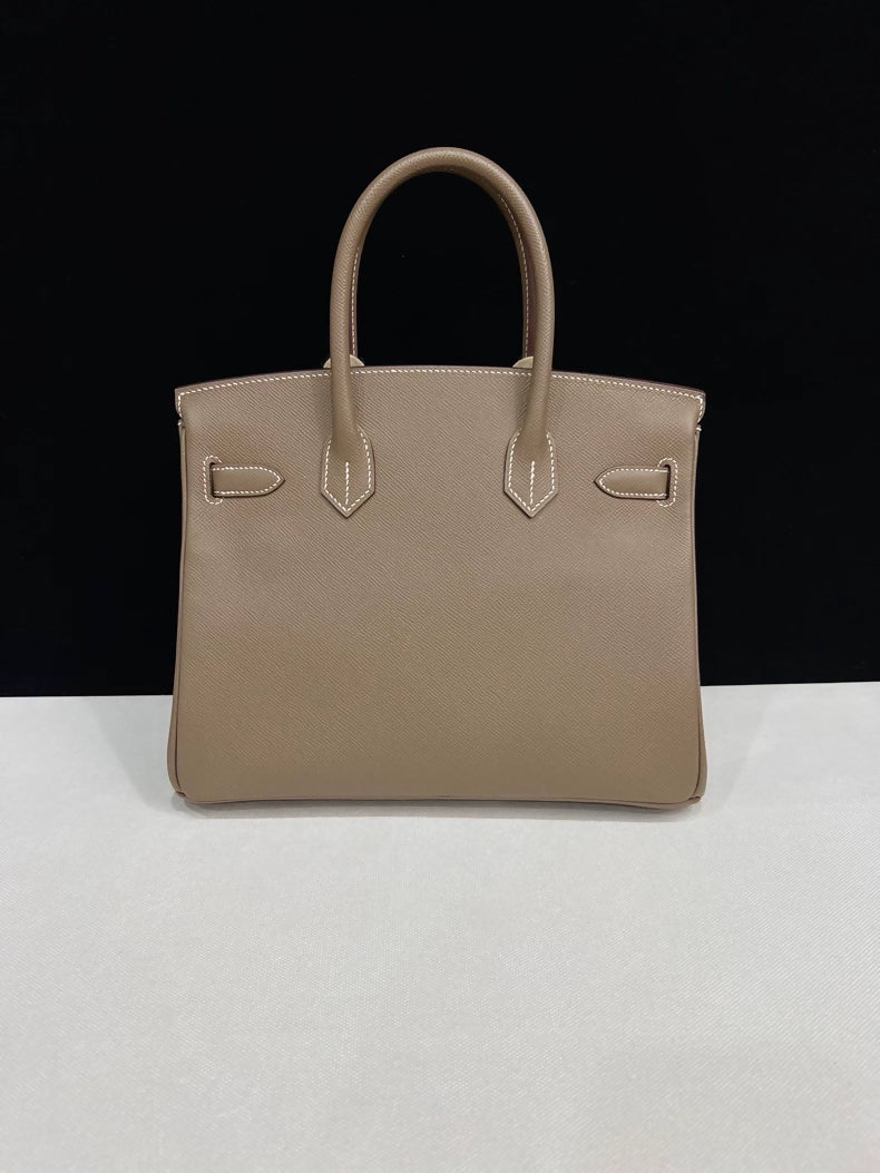 Hermes Birkin 30 Elephant Grey Togo Leather Palladium Hardware