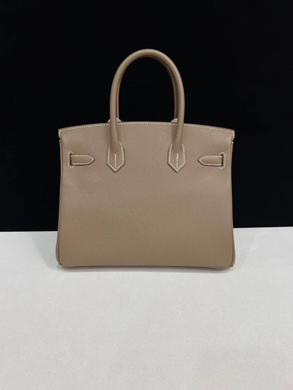 Hermes Birkin 30 Elephant Grey Togo Leather Palladium Hardware