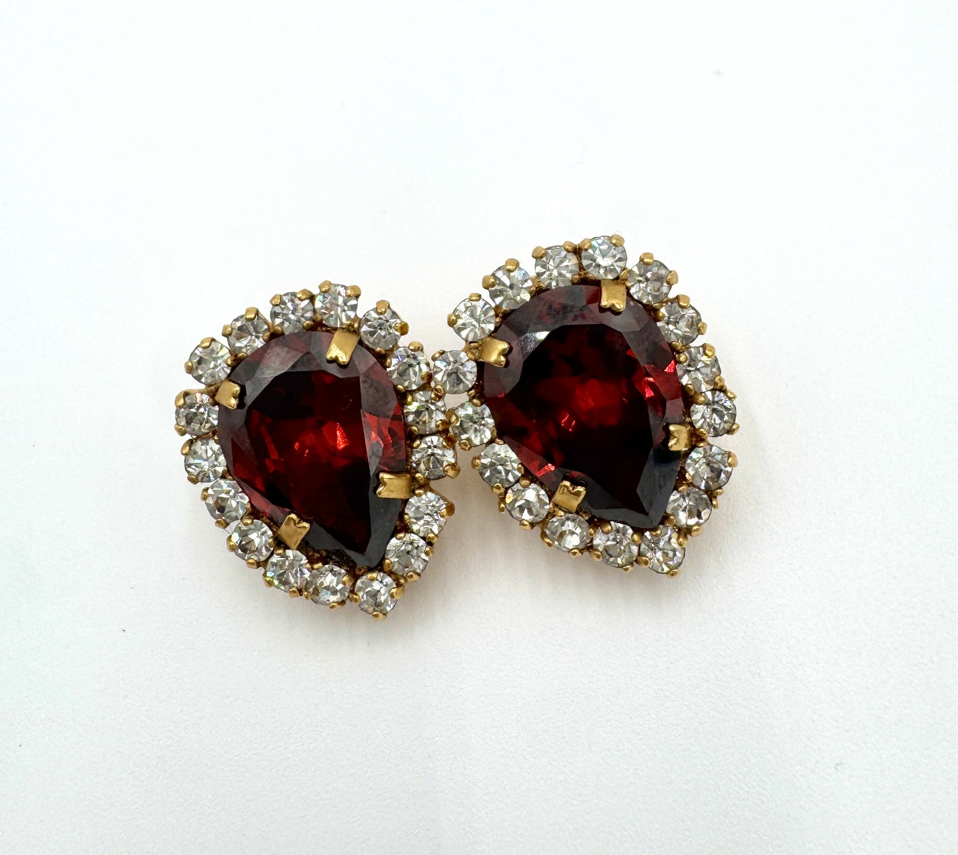 Chanel Vintage Barbie 1995  Earrings_Ruby 2