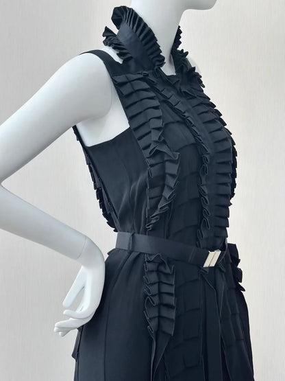 Hermes Fall/Winter 2022 Silk Pleated Gown