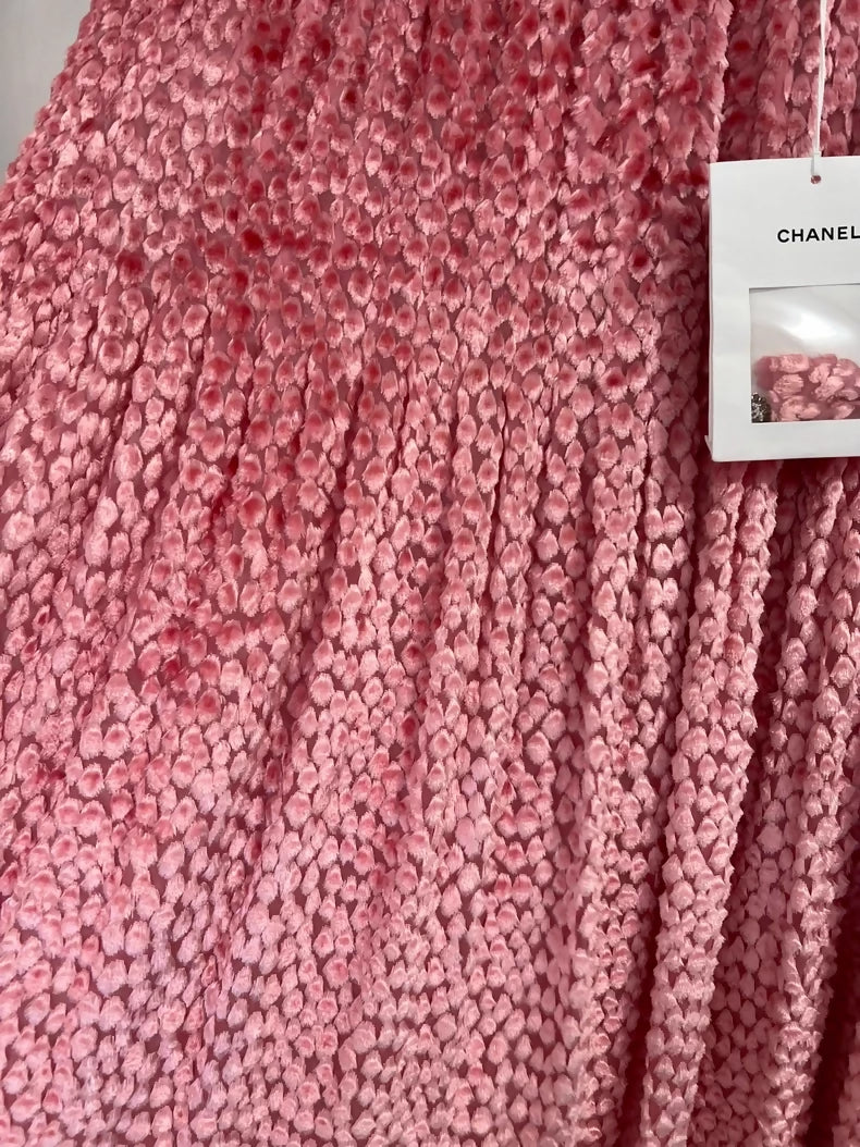 Chanel 23K pink skirt