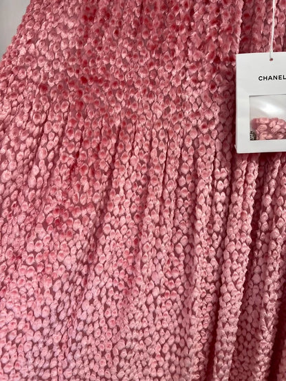 Chanel 23K pink skirt