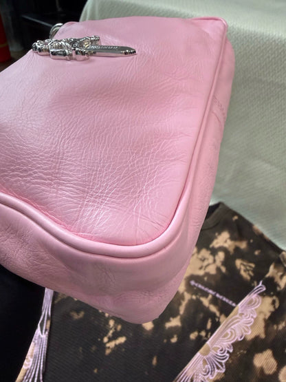 Chrome Hearts pink shoulder bag