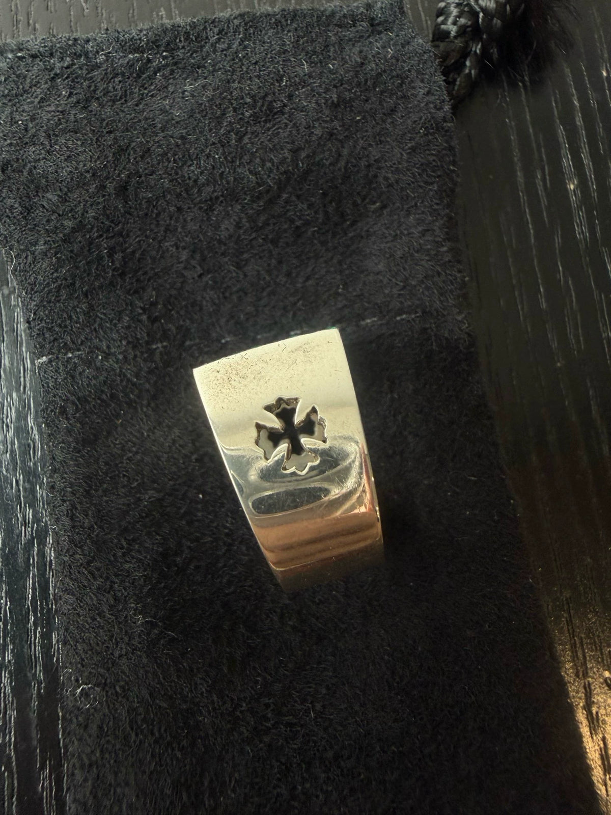 Chrome Hearts X KH Collaboration Cross Openwork Ring