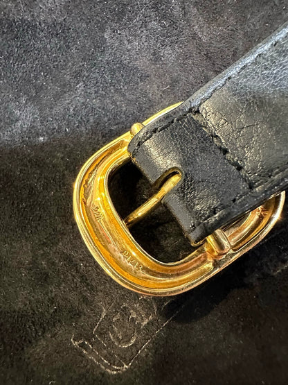 Chrome Hearts 22k gold belt with full diamond buckle
