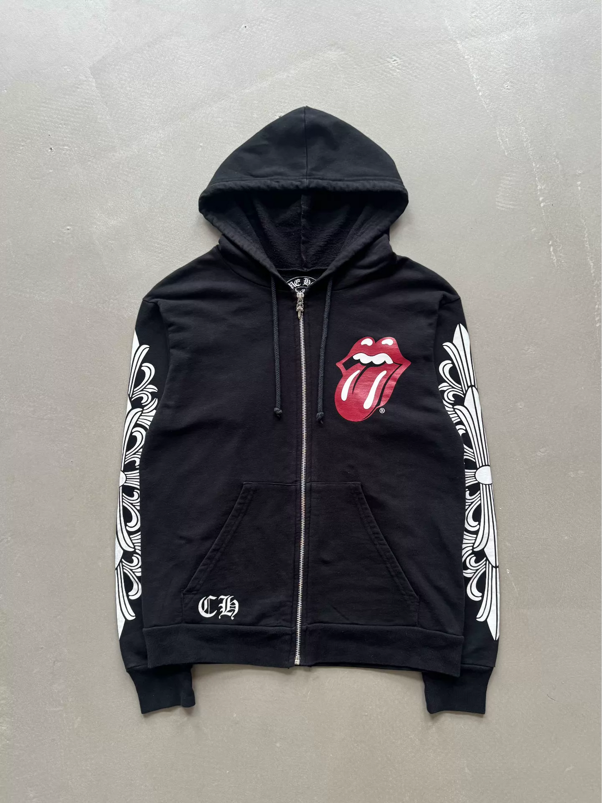 Chrome Hearts Rolling Stone Limited Edition Zip-Up Hoodie