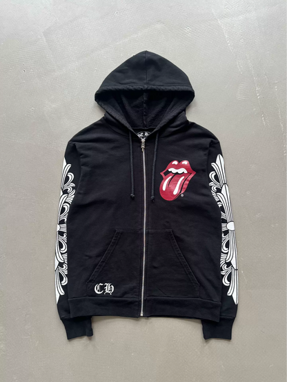 Chrome Hearts Rolling Stone Limited Edition Zip-Up Hoodie