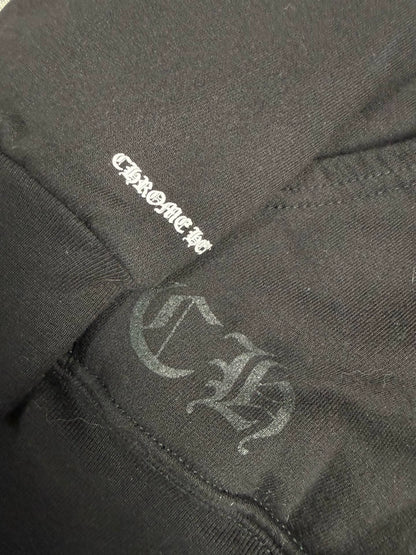 Chrome Hearts horseshoe cross Sanskrit logo hoodie