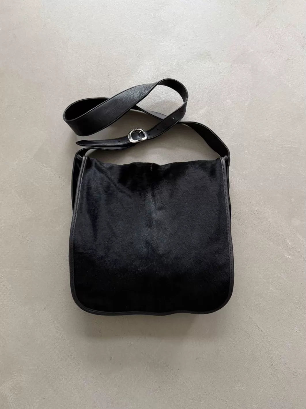Chrome Hearts horsehair messenger Bag