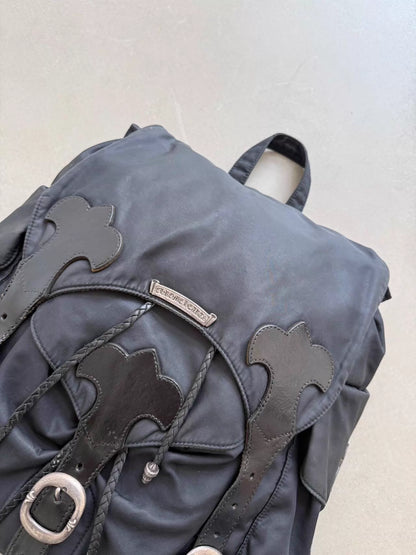 Chrome Hearts Large Nylon and Leather Backpack