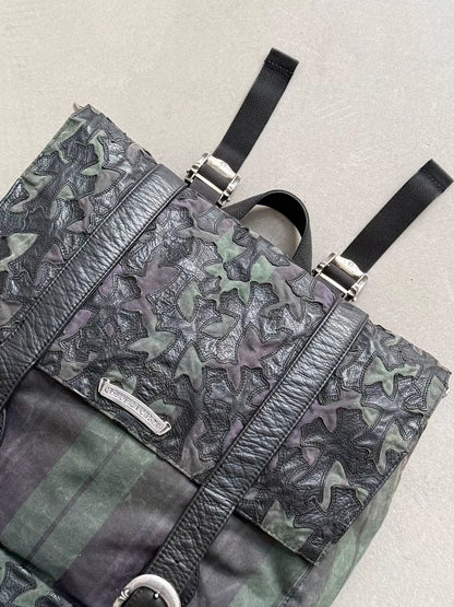 Chrome Hearts Cross-Patterned Check Backpack