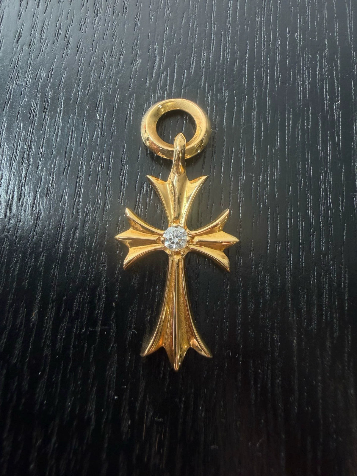 Chrome Hearts 22k Cross Tiny Pendant