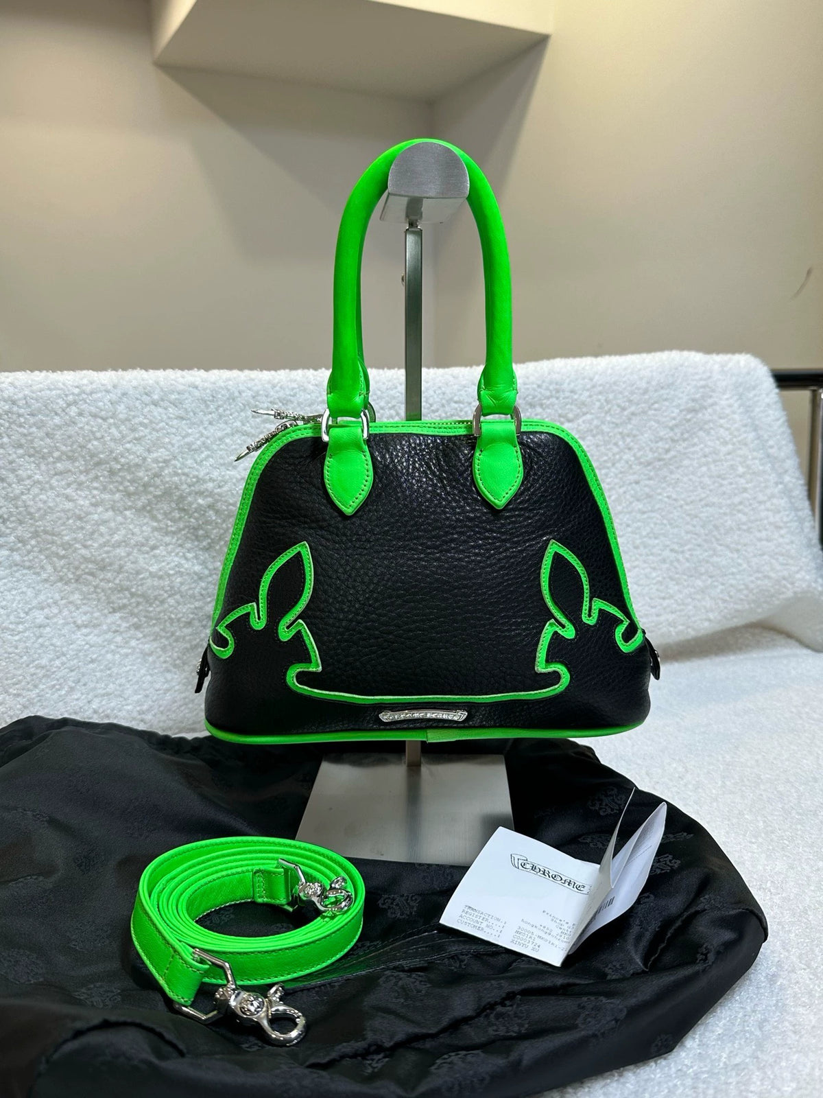 Chrome Hearts Sword Pattern Shoulder Bag