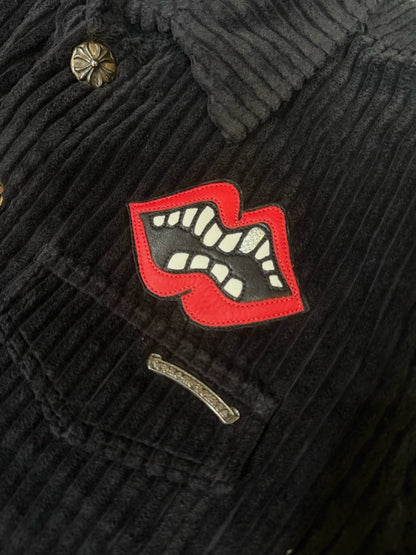 Chrome Hearts Matty Boy black corduroy Jacket