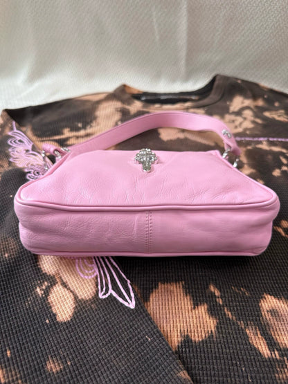 Chrome Hearts pink shoulder bag