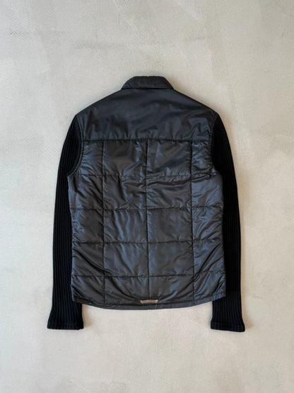 Chrome Hearts cashmere sleeve patchwork quilted Jacket