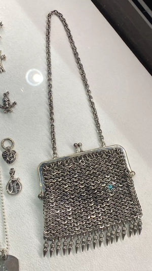 Chrome Hearts Paris exclusive all-silver Shoulder Bag