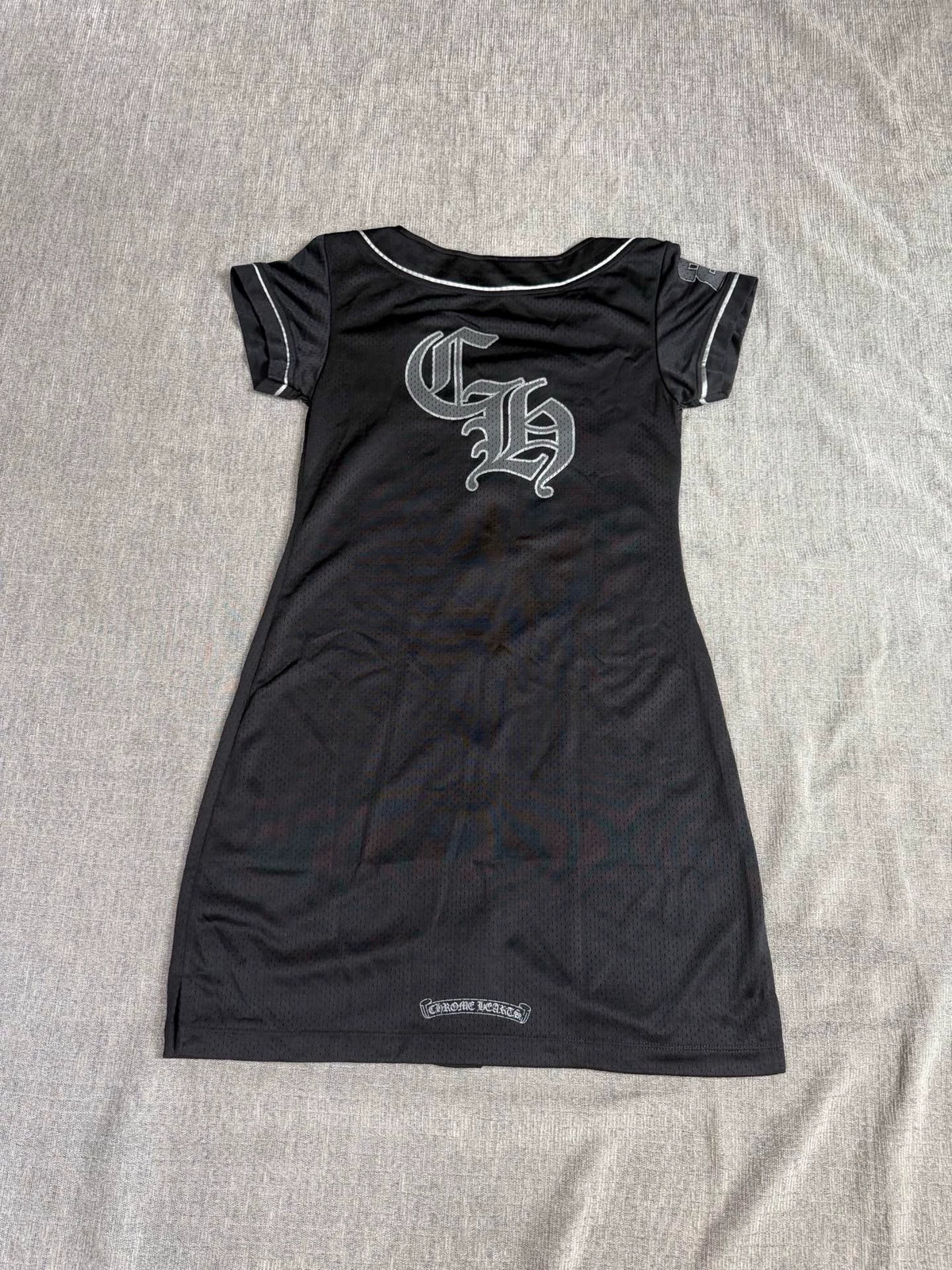Chrome Hearts black mesh hockey Dress