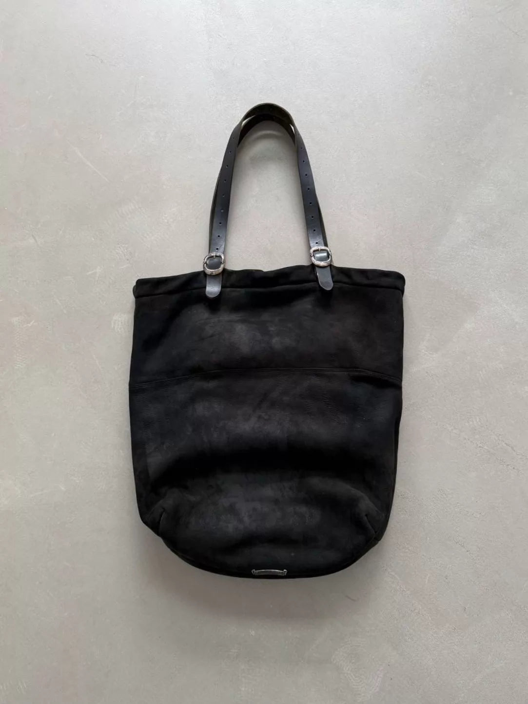 Chrome Hearts Gunslinger Snap-on Fur Tote Bag