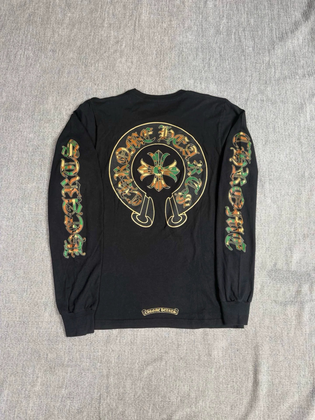 Chrome Hearts horseshoe long-sleeved shirt