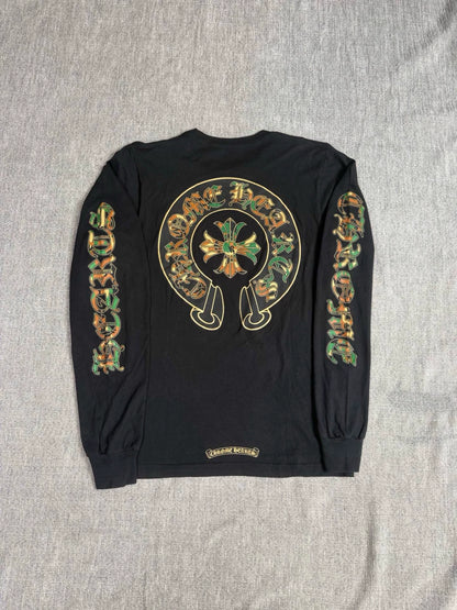 Chrome Hearts horseshoe long-sleeved shirt