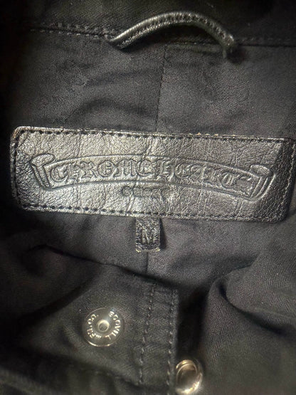 Chrome Hearts lambskin and leather-sleeved M65 Jacket