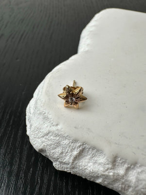 hrome Hearts 22k diamond stud earrings