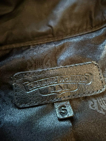 Chrome Hearts multi-cross patchwork leather vest