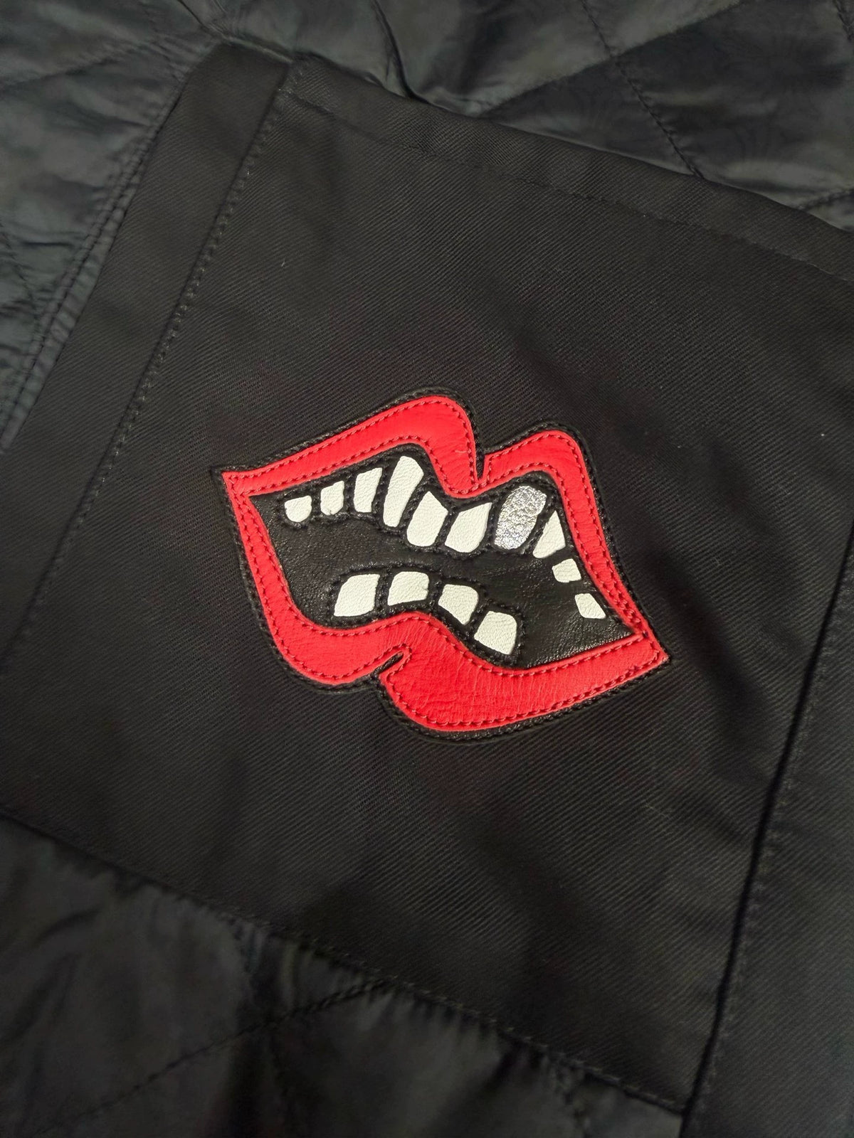 Chrome Hearts Mattyboy patterned red lip Vest
