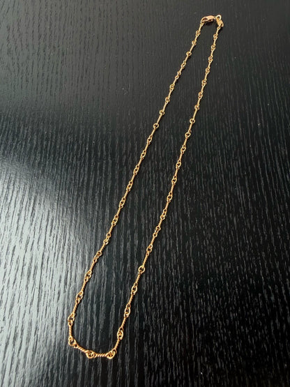 Chrome Hearts 22k Gold Necklace
