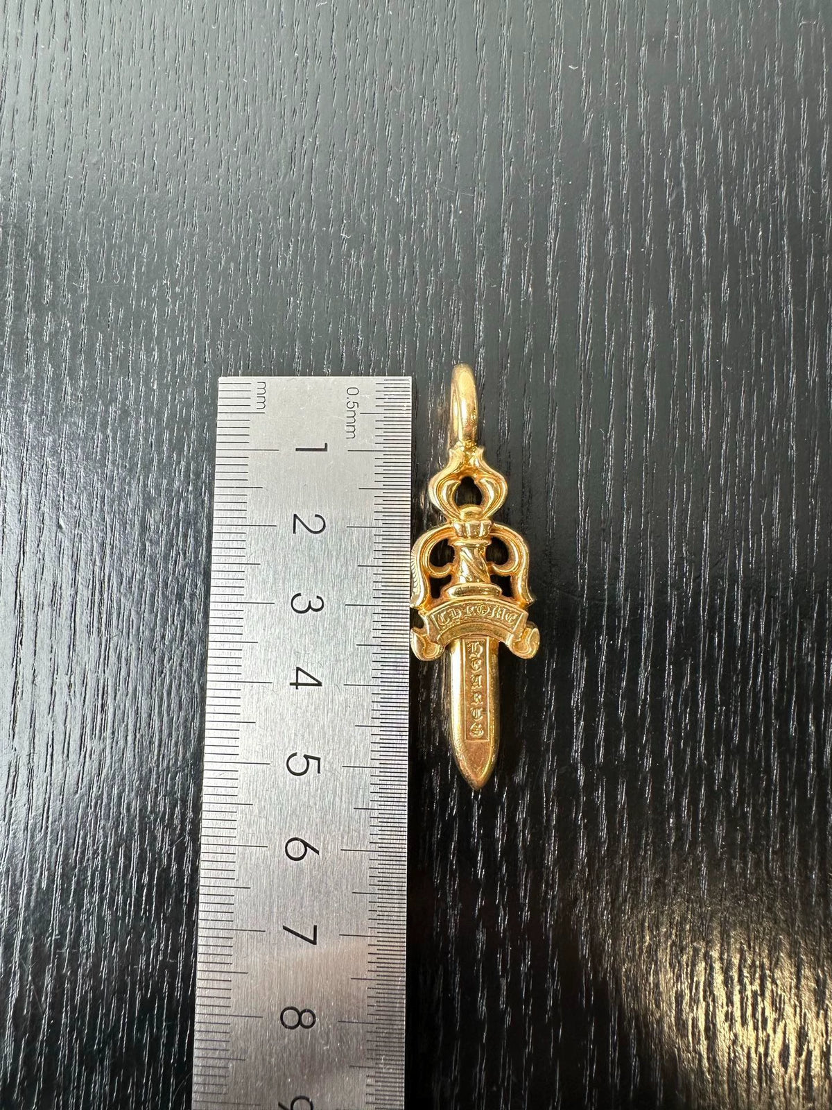 Chrome Hearts 22K Sword Medium Pendant