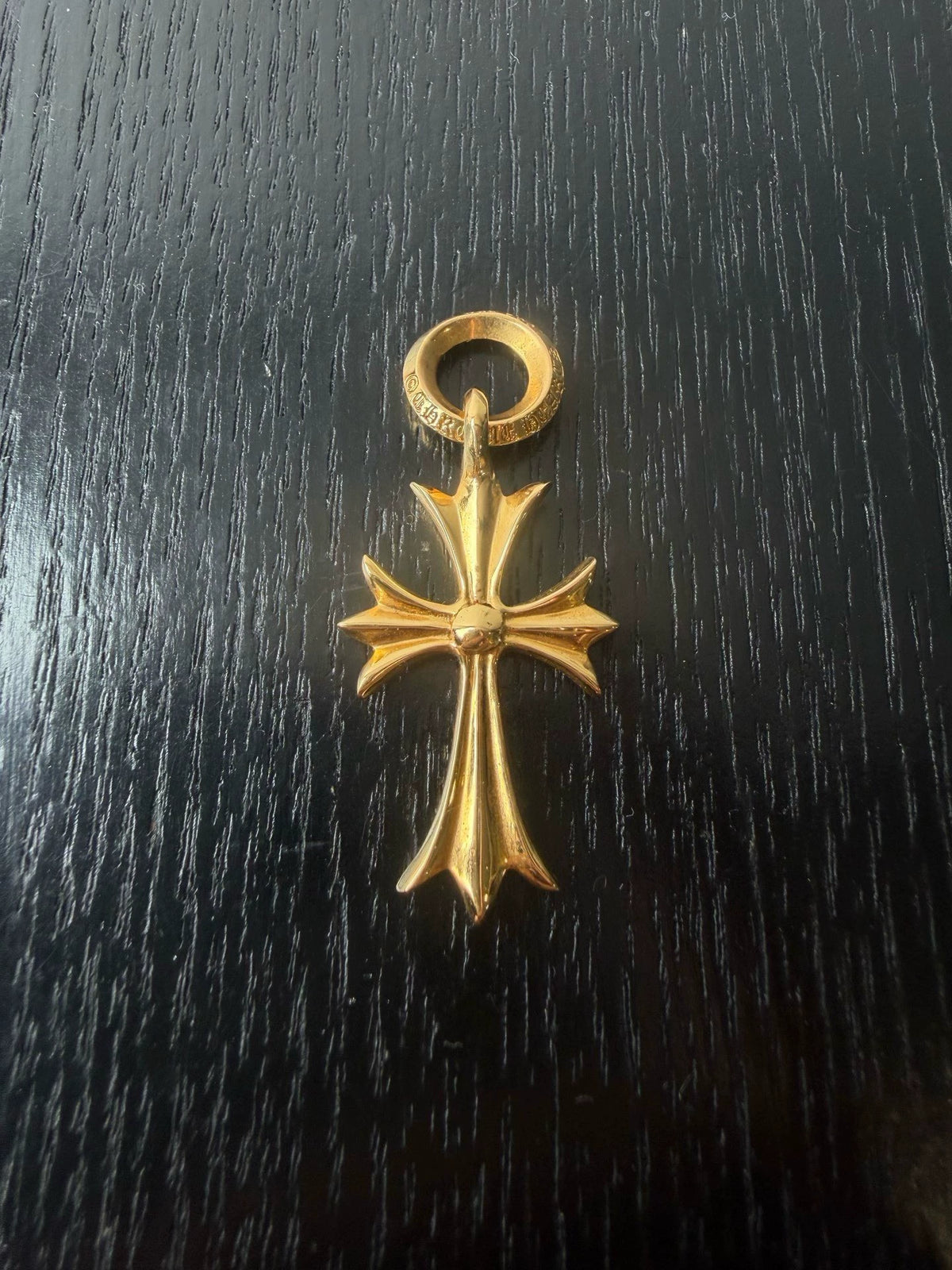 Chrome Hearts 22k Cross Tiny Pendant