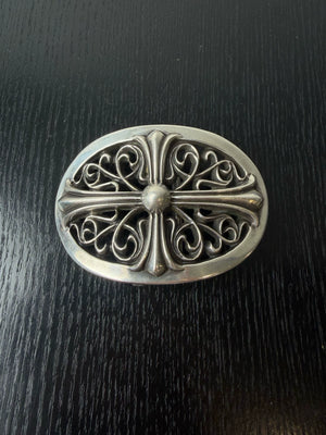 Chrome Hearts 925 Silver Keeper Belt Buckle