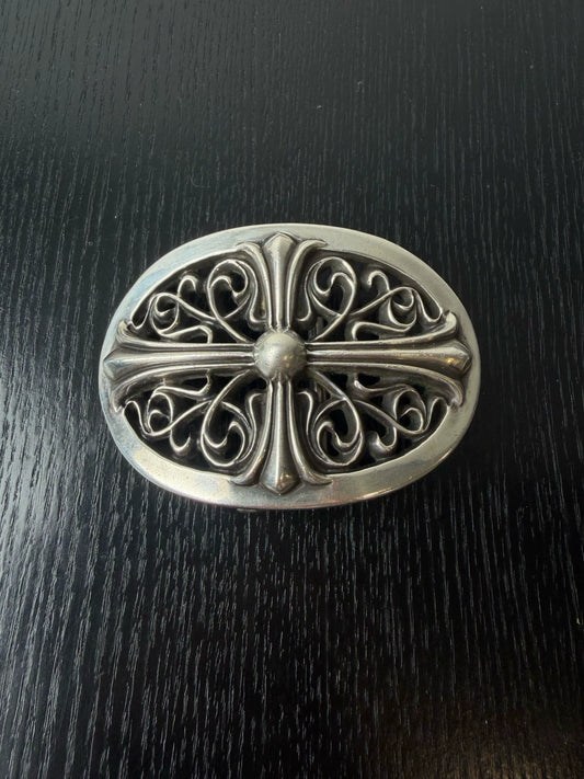 Chrome Hearts 925 Silver Keeper Belt Buckle