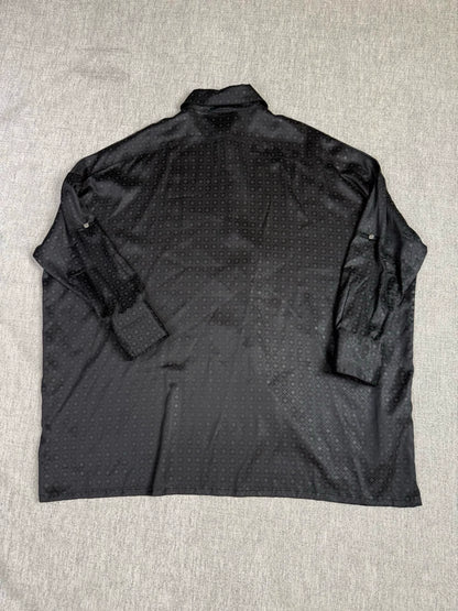 Chrome Hearts black silk Shirt