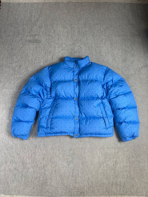 Chrome Hearts blue down jacket