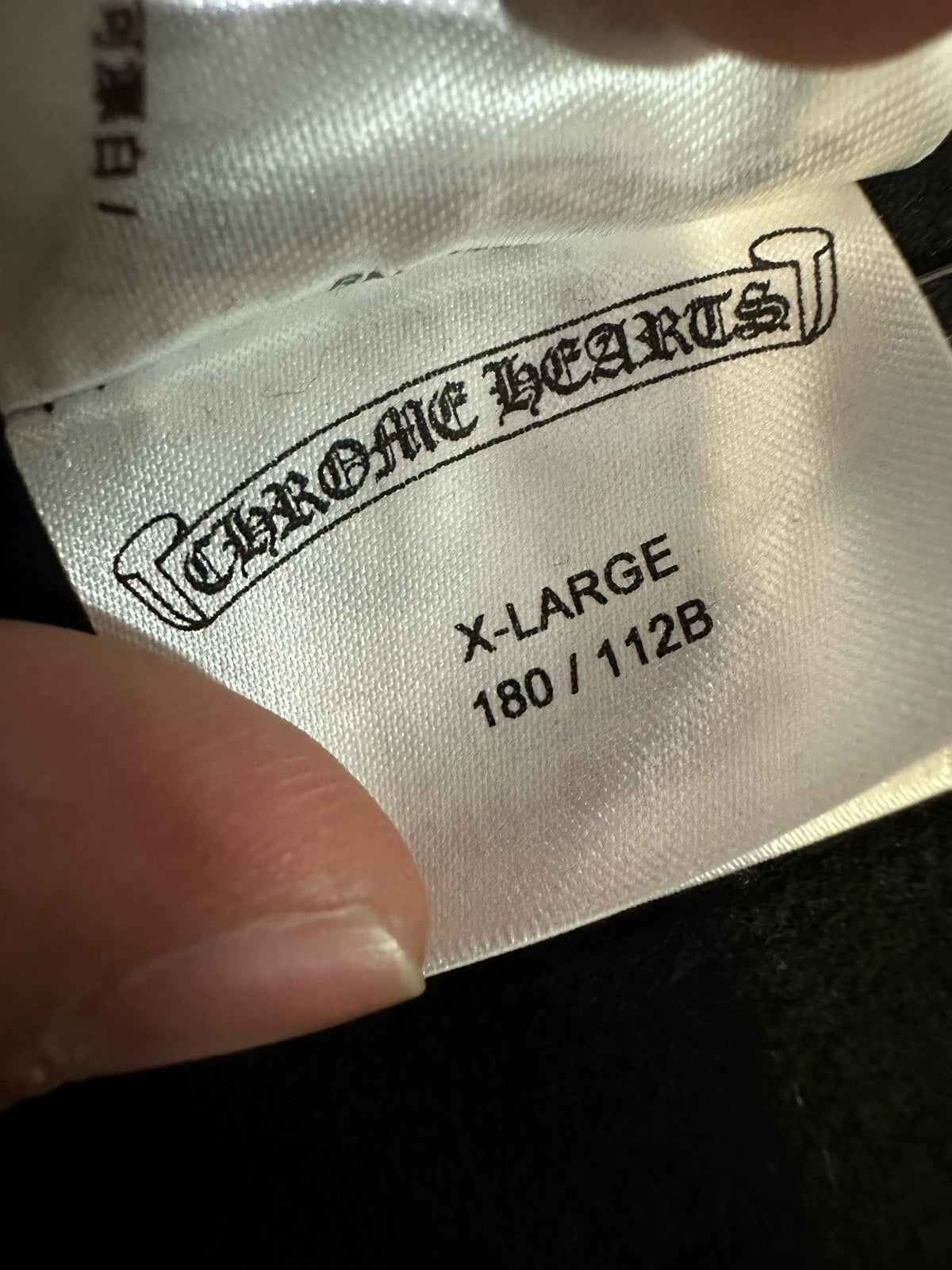 Chrome Hearts horseshoe print zip-up jacket