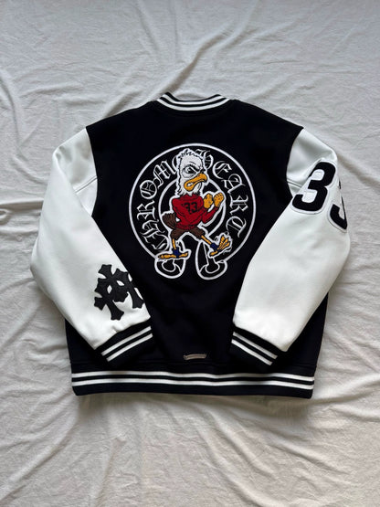 Chrome Hearts Eagles baseball jacket