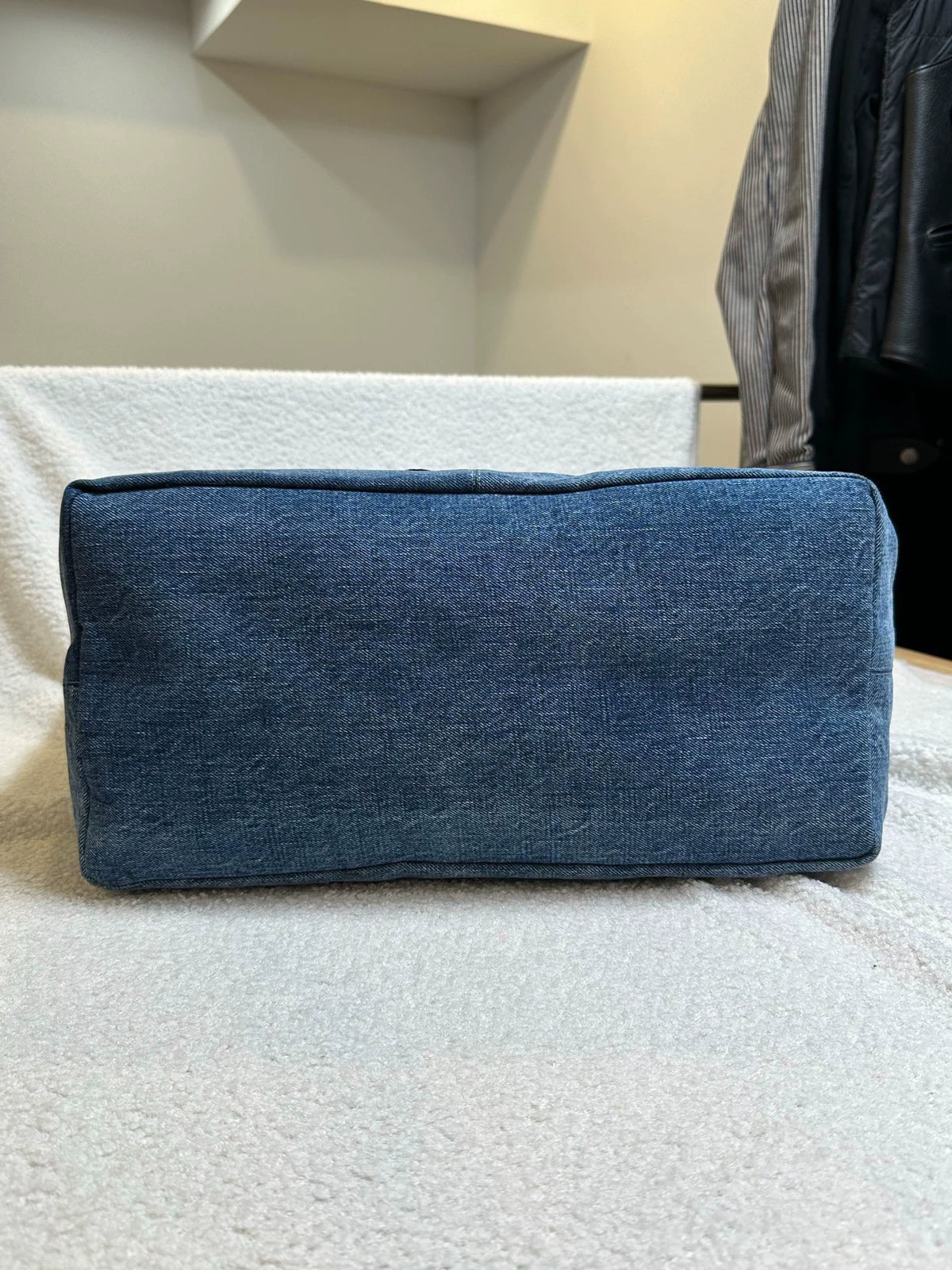Chrome Hearts denim tote bag