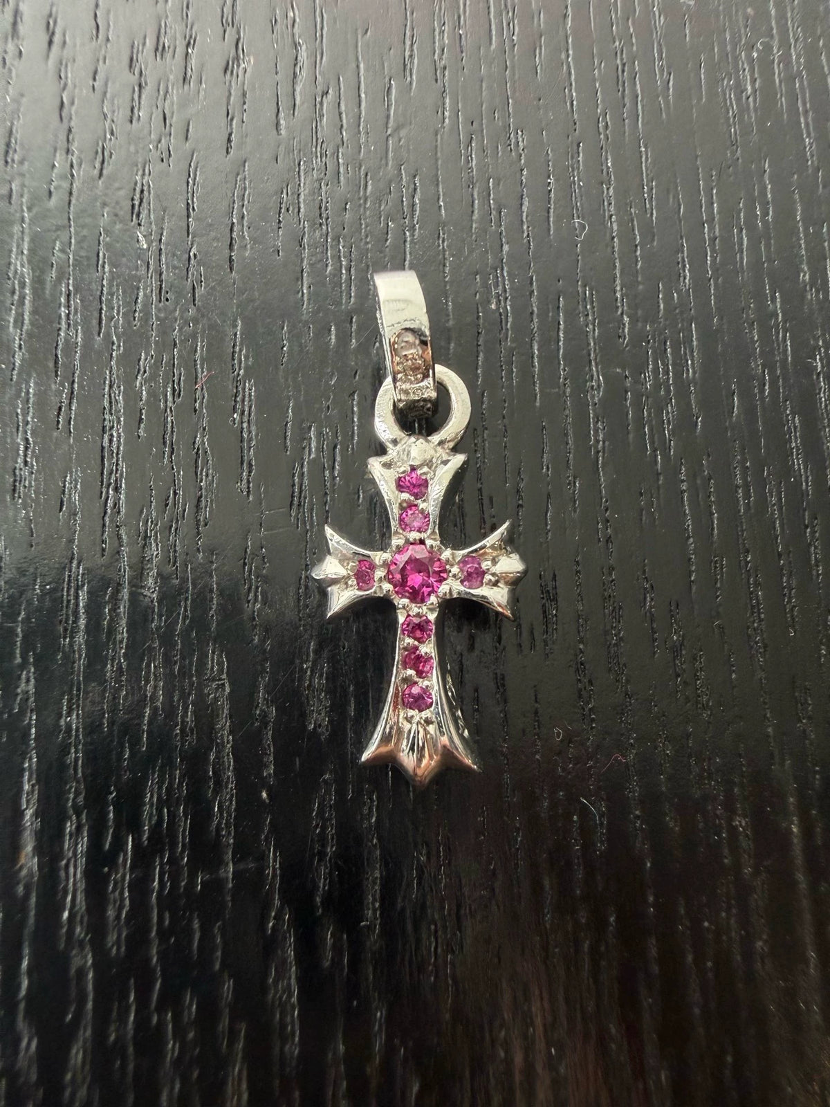 Chrome Hearts 18k Babyfat Cross Pendant