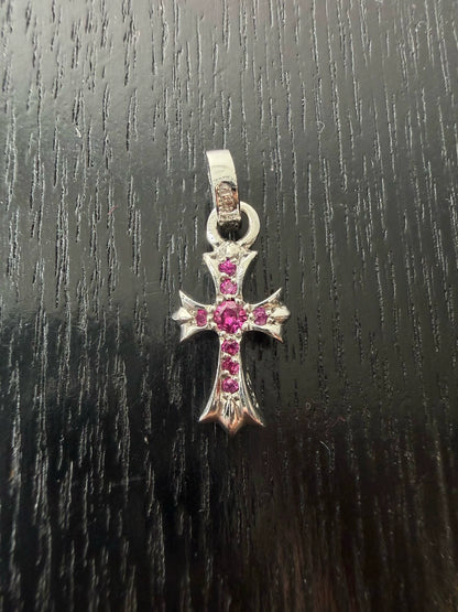 Chrome Hearts 18k Babyfat Cross Pendant