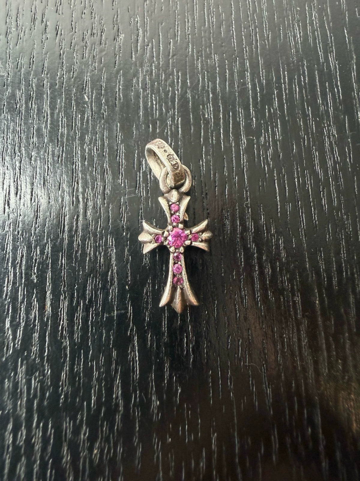 Chrome Hearts Sterling Silver Cross Pendant