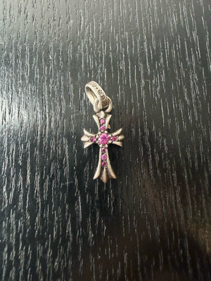 Chrome Hearts Sterling Silver Cross Pendant
