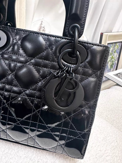 Dior Lady Dior so black bag