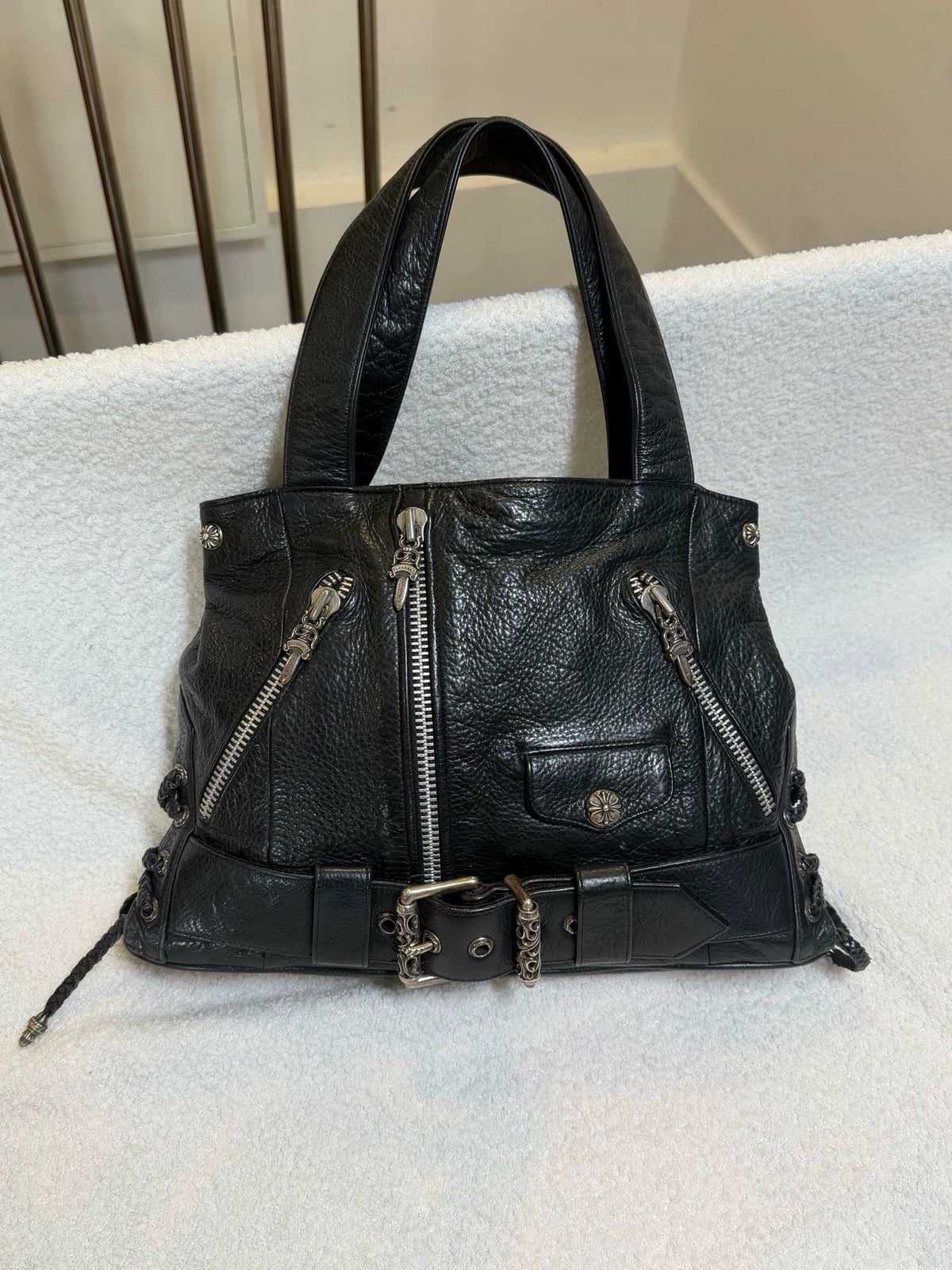 Chrome Hearts Large JJ Dean Motorbike Bag