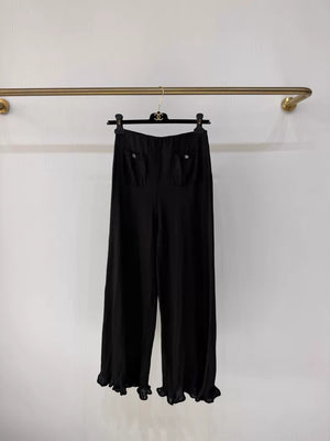 Chanel 23B black pant