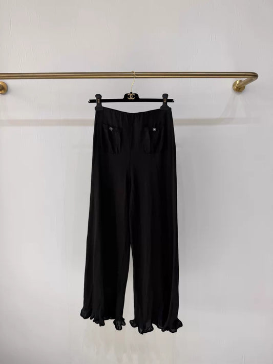 Chanel 23B black pant