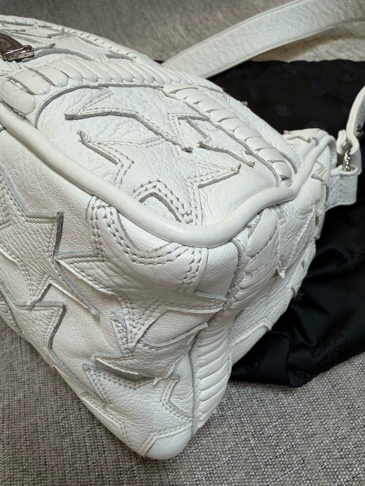 Chrome Hearts star-patterned medium shoulder bag