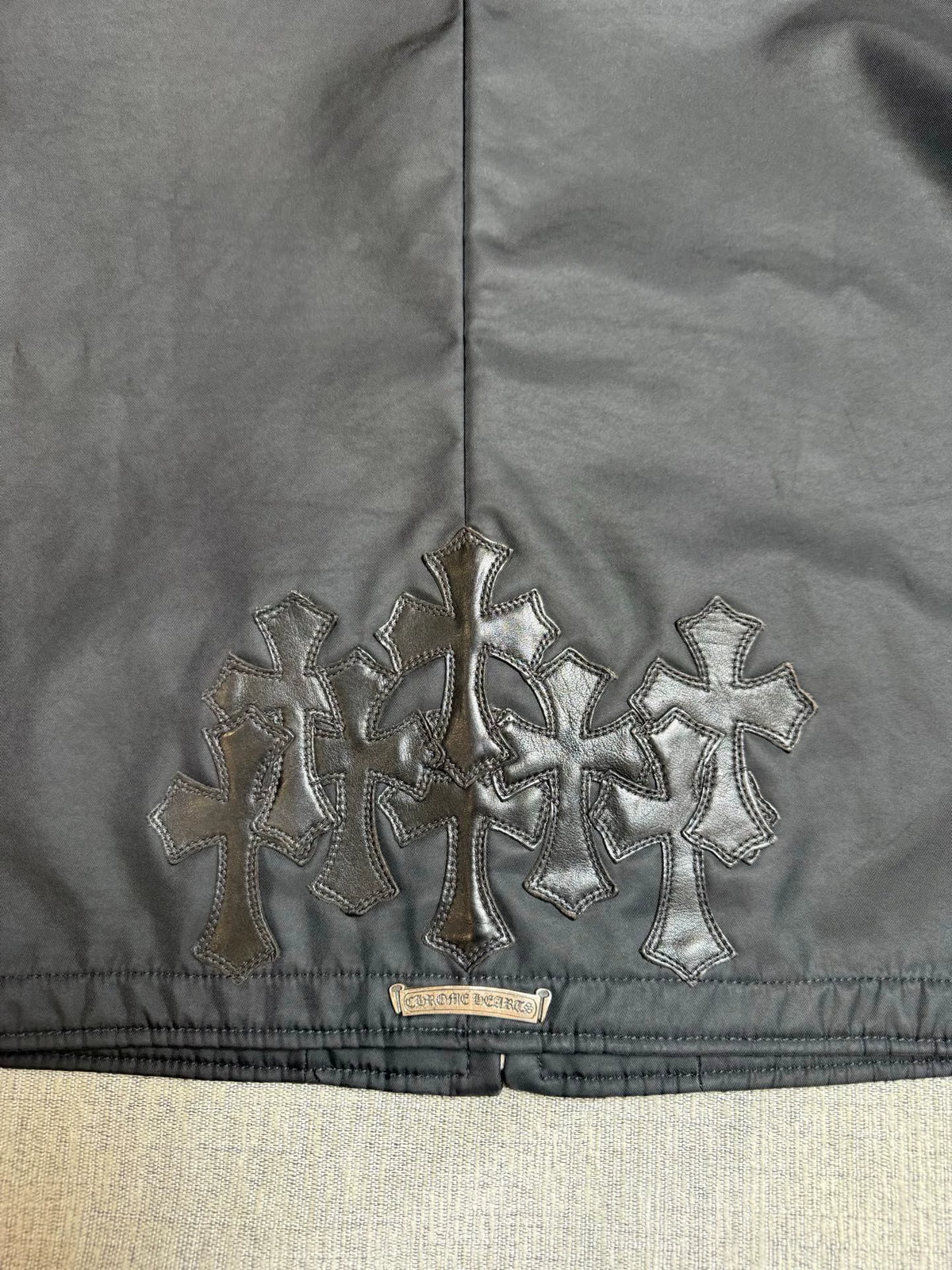 Chrome Hearts Nylon Jacket with Back Cross Patches