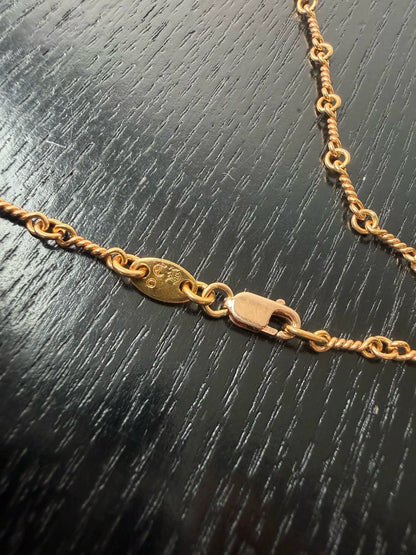 Chrome Hearts 22k Gold Necklace